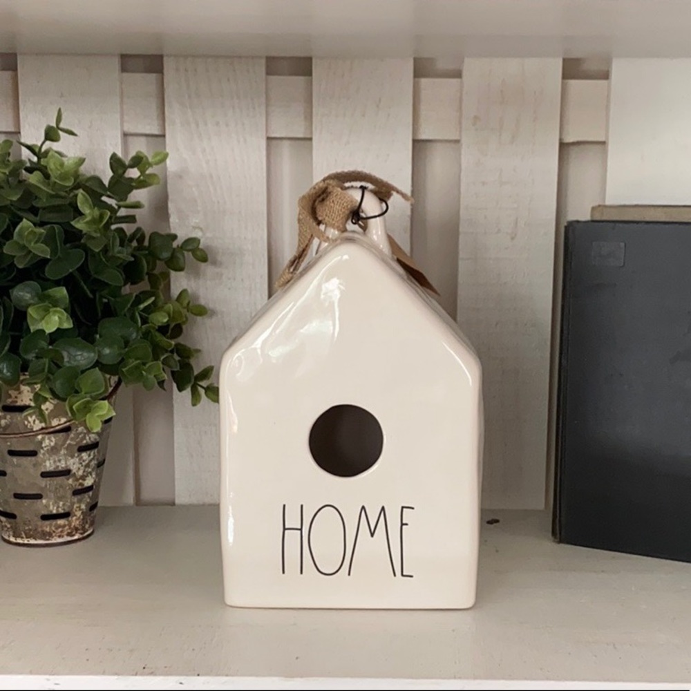 🌿 NEW Rae Dunn HOME Birdhouse Ceramic 🌿